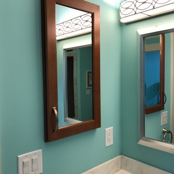 Waypoint and Contractors Choice Cabinetry- 650F Painted Silk Kitchen