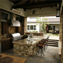 Built In BBQ
