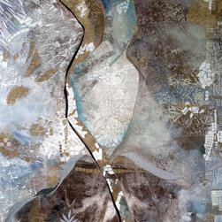 Ebb Tide Magic - Mixed Media Art