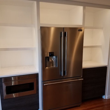 Microwave drawer, LED lights