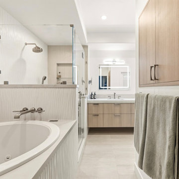 Playa Vista Drive Primary Bath and Powder Room / Playa Vista, CA
