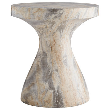 Serafina Small Accent Table, Combination Finishes, 15.5"W (5585 3JRXC)