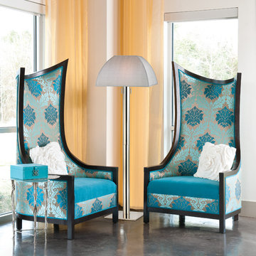 Alba Table Lamp in Living Room