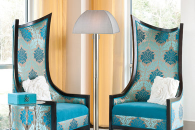 Alba Table Lamp in Living Room