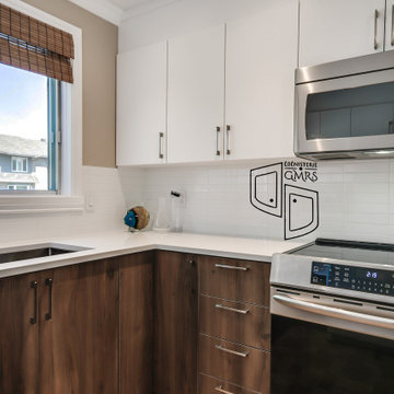 Refacing de cuisine - Projet Hallée