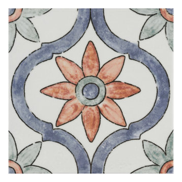 SomerTile Bourges Arco 7.86" x 7.86" Ceramic Wall Tile