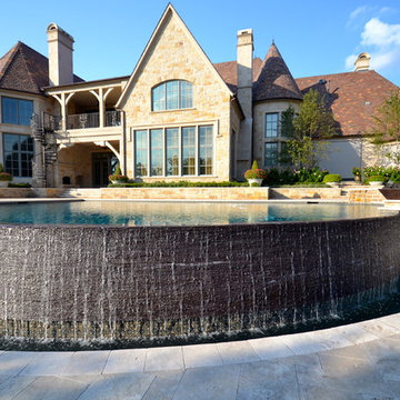 Flower Mound French Water Wheel