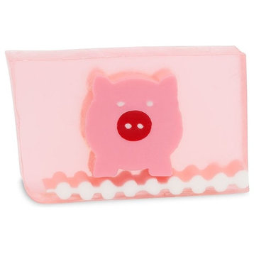 Pink Pig Shrinkwrap Soap Bar