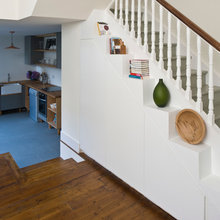 Under stirs storage