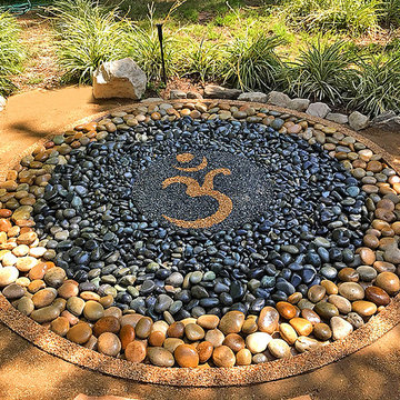River Rocks & Gravel-Unique Emblem & Symbol Design
