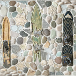 Vintage Boards - Arctic | Snow Dog Collection - Mosaic Tile