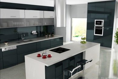 Example of a tuscan kitchen design in Other