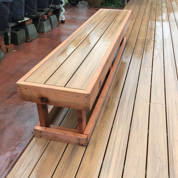 Broadview Trex Deck Garden Bench