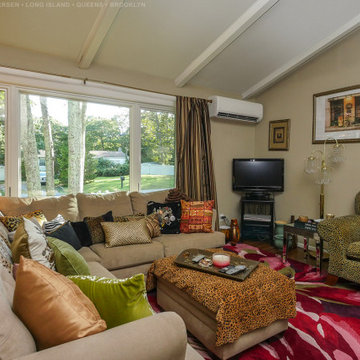 Large Triple Window Combination in Splendid Living Room - Renewal by Andersen Lo