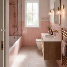 Pink Girls Bathroom