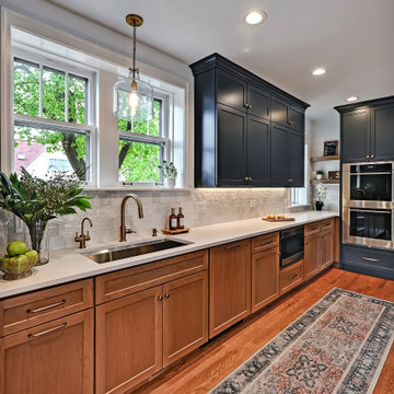 Open Concept Family Style Kitchen & Bar - Arlington Heights