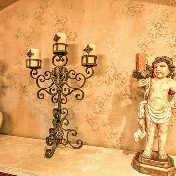 Gold Metallic Faux - French Country Nook