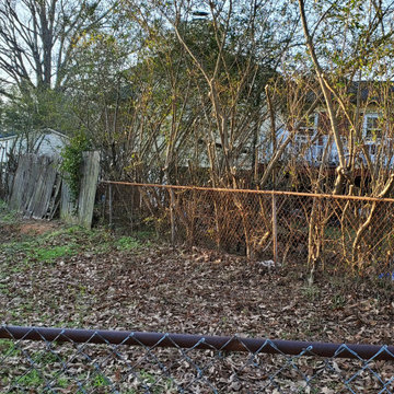 Fence Line Brush Clean-up