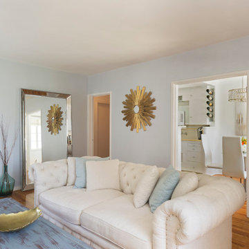 My Houzz: Soothing Palette Creates an Urban Oasis for a New Couple