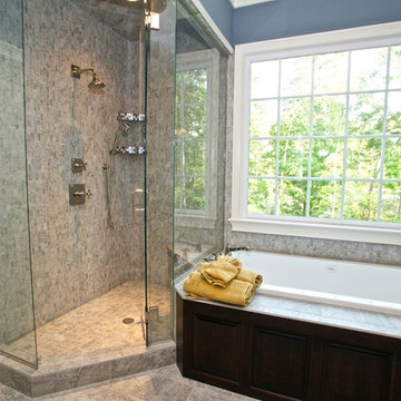 Williamsburg Bathroom shades of blue