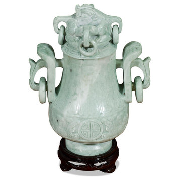 Oriental Jade Imperial Vase
