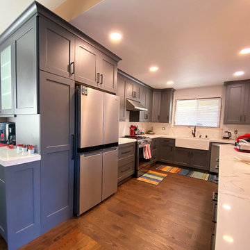 Powderful & Bold! Wrought Iron Kitchen Cabinet
