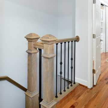 Three Levels Of An Arlington Home Becoming More Comfortable for Everyone