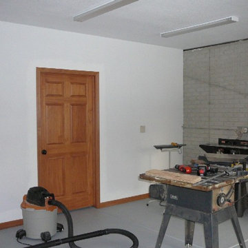 Basement Remodel - Bathroom, Exercise Room, and Workshop