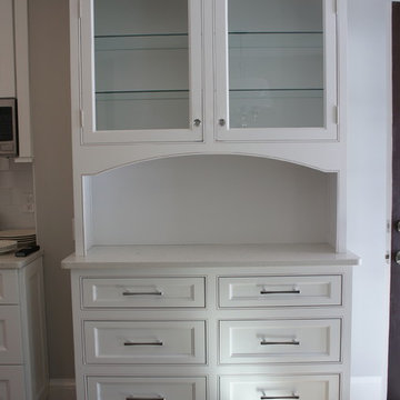 White and Gray Kitchen Remodel in West Hartford, CT