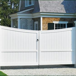 Cellular Vinyl Board Entrance Gate - Outdoor Products