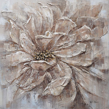 "A Beautiful Bloom" Hand Painted Canvas Artwork; Fine Art; Floral Artwork