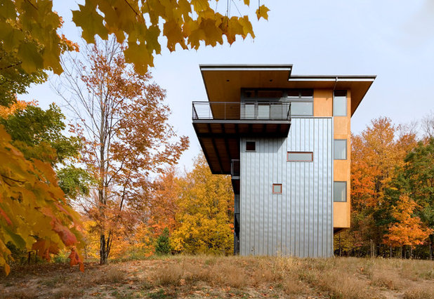 Contemporary Exterior by Prentiss Balance Wickline Architects