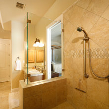 Master shower