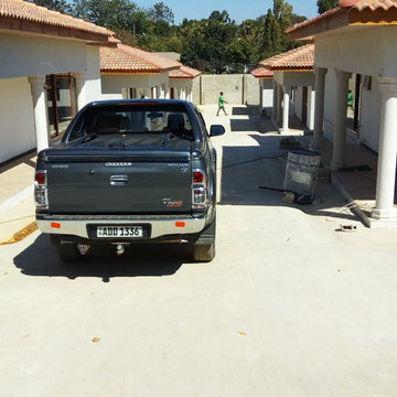 Construction of Kazenene Houses in Lusaka