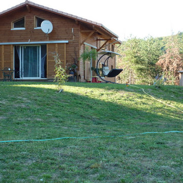 Maison bois à Vernoux