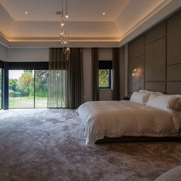 Master's Bedroom Inspiration - Electric Curtains and Blackout Blinds