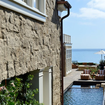 Pennsylvania Stone Farmhouse in Malibu, CA