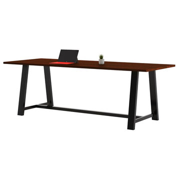 KFI Midtown 3.5 x 9 FT Conference Table - Mahogany - Standard Height