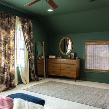 Primary & Guest Bathroom Remodel with Improved Layout and Heated Terrazzo Floors