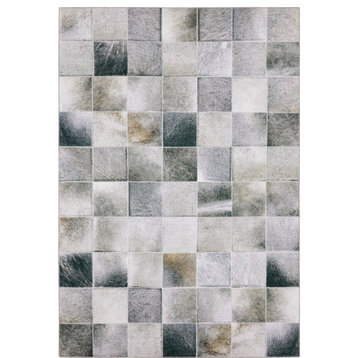 Sphinx Myers Park Myp16 Geometric Rug, Gray and Charcoal, 8'9"x12'0"