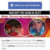 Foto di Amina Gibbs