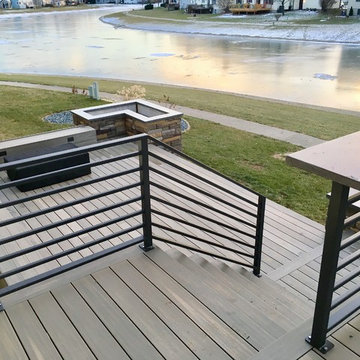 Custom Two Tier Deck and Pergola
