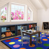Kid Essentials Rug, Lots of Dots, Multicolored, 7'8"x10'9"