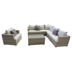 Tropical Outdoor Lounge Sets by Pangea Home