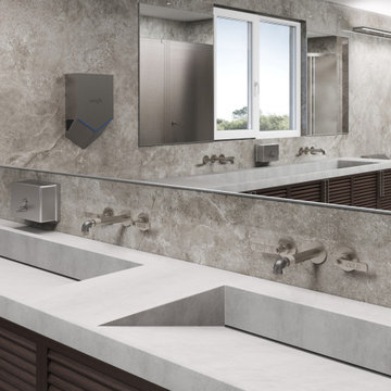 Los Angeles Communal Bathroom