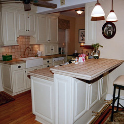 Painted Kitchen With Tile Tops&hellip; - Products