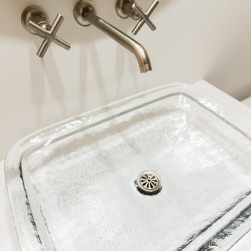 Nautical Themed Bath with a Steam Shower