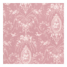 bath pink wallpaper