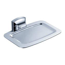 Kraus KEA-13305CH Fortis Bathroom Wall-mounted Brass Soap Dish - Soap Dishes & Holders