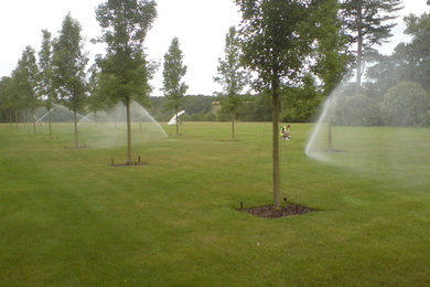 Irrigation install